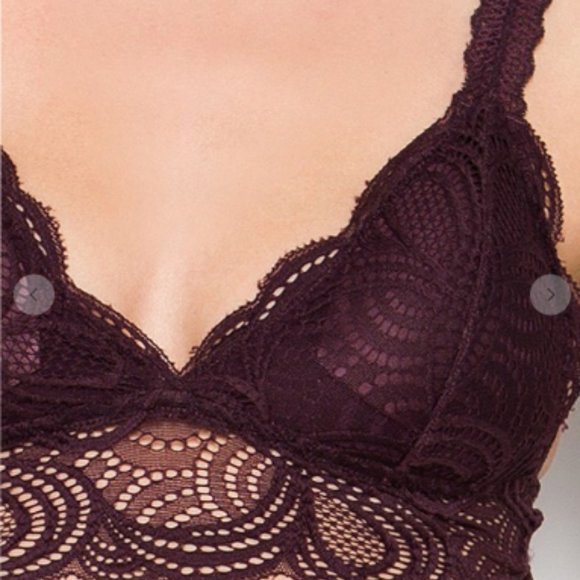 Coral All Lace Bralette - Picture 10 of 11